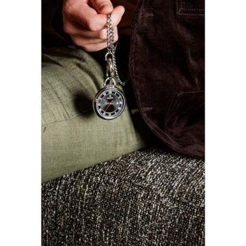 Bulova Classic Stainless Steel Pocket Watch 96B308