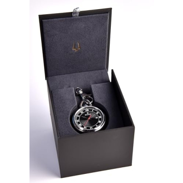 Bulova Classic Stainless Steel Pocket Watch 96B308