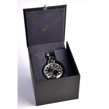 Bulova Classic Stainless Steel Pocket Watch 96B308