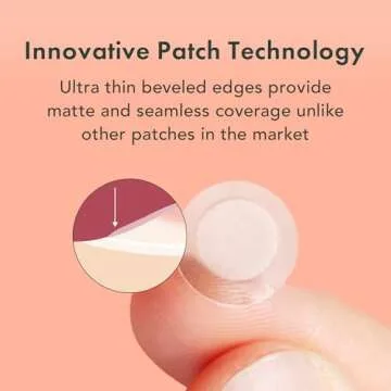 Rael Pimple Patches, Miracle Invisible Spot Cover - Hydrocolloid Acne Patch, Treatment for Breakouts, Absorbs Zits & Blemish, Korean Skin Care, 2 Sizes (48 Count)