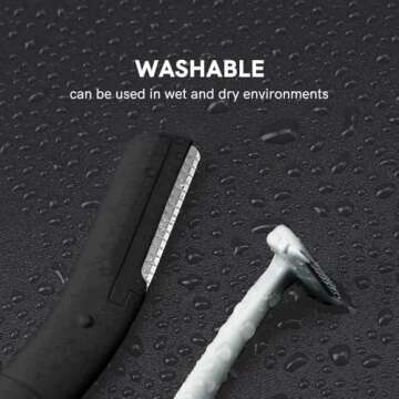 Eyebrow Razors for Men 6-Pack Japanese Blades Precision Tools