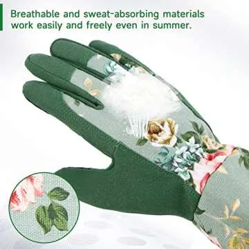 Durable WANCHI Gardening Gloves for Women - Touch Screen