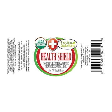 Healing Solutions Health Shield Blend Essential Oil - 10ml