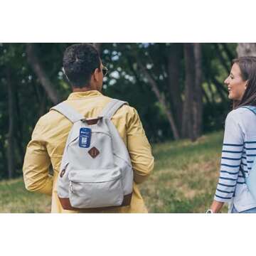 Durable Dynotag Sentry Smart Luggage Tag with Recovery Service