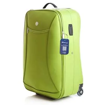 Durable Dynotag Sentry Smart Luggage Tag with Recovery Service