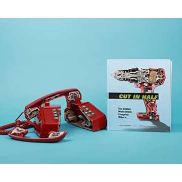 Cut in Half: The Hidden World Inside Everyday Objects (Pop Science and Photography Gift Book, How Th...