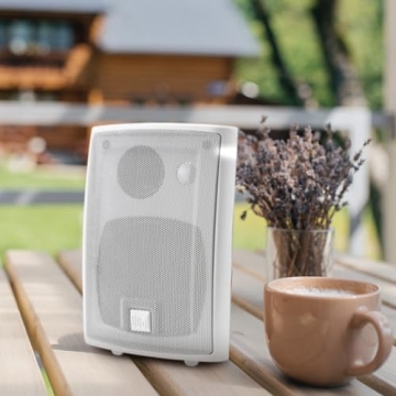 High Performance 4" 3-Way Speakers for Indoor/Outdoor