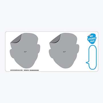 Custom Face Stickers, Pet Stickers, Stickers of Your Face, 3.5" Sticker Sheet - 5 Sheets - Custom Gift