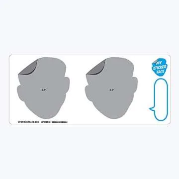 Custom Face Stickers, Pet Stickers, Stickers of Your Face, 3.5" Sticker Sheet - 5 Sheets - Custom Gift