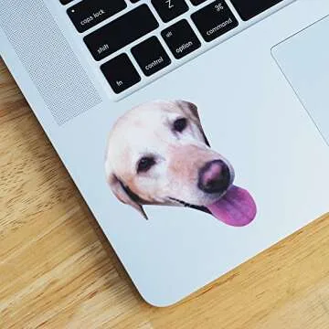 Custom Face Stickers, Pet Stickers, Stickers of Your Face, 3.5" Sticker Sheet - 5 Sheets - Custom Gift