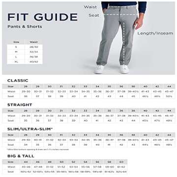 Haggar Men's Premium Comfort Dress Slim Fit Flat Front Pant, Black, 33W X 30L