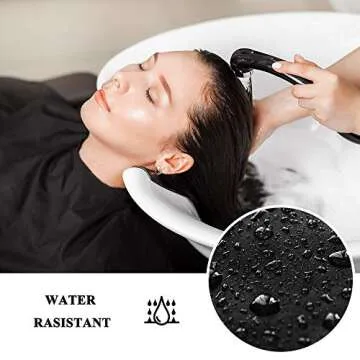 NOOA Professional Waterproof Barber Cape - 2 Packs