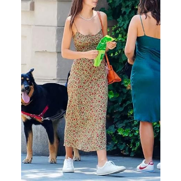 Omoone Womens Floral Slip Dress for Summer Fashion