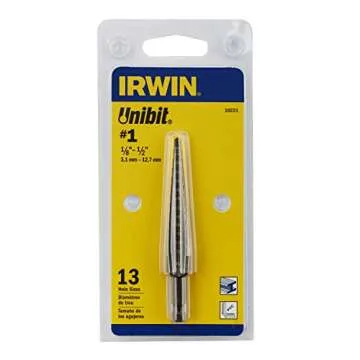 Irwin Tools Step Drill Bit for Precision Drilling
