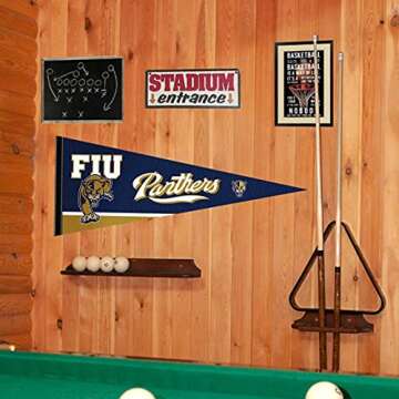 College Flags & Banners Co. Florida International Pennant Full Size Felt