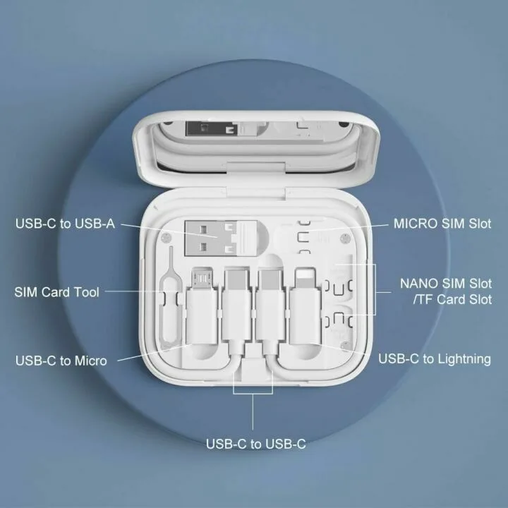 Essential USB-C to USB Adapter with Accessories