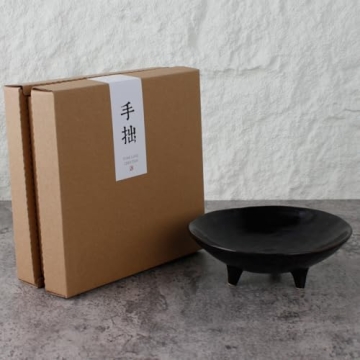 Artisan Wabi Sabi Ceramic Bowl for Home Decor