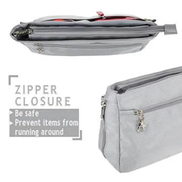 Vercord Expandable Handbag Organizer Insert for Travel