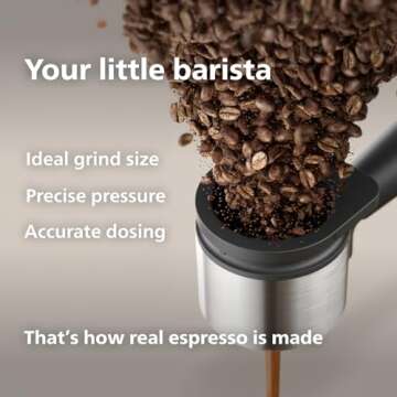 Philips Baristina Espresso Machine for Easy Coffee Brewing
