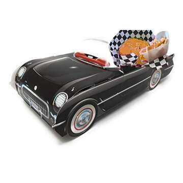 12 Classic Corvette Car Party Food Boxes - Corvette Collection