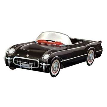 12 Classic Corvette Car Party Food Boxes - Corvette Collection