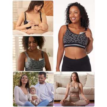 Momcozy Hands-Free Breast Pump S12 Pro, Wearable & Portable Pump with Soft DoubleFit Flange, 3 Modes | 9 Levels Double Electric Pump, Smart Display, 24mm, 2 Pack, Cozy Grey