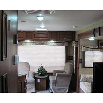 GRB Super Bright T10 921 922 912 LED Bulbs for 12V RV Ceiling Dome Light RV Interior Lighting Trailer Camper, White 600 Lumens (Pack of 20)