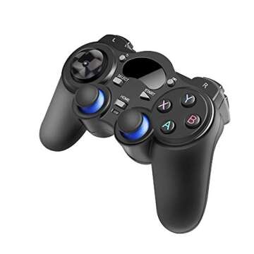 FANDRAGON Wireless Gaming Controller for PC & PS3 - Black