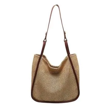 Stylish Women's Woven Bag for Beach and Everyday Use