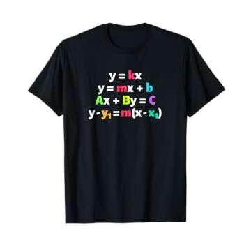 Math Teacher Linear Equations Design T-Shirt