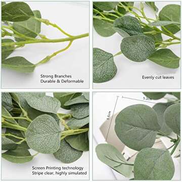 HECATY 12 Strands 90 ft Artificial Fake Grape Vines with 3 Strings Grapes, Hanging Plant Large Leaves Garland for Wedding Party Store Home Decor Indoor Outdoors