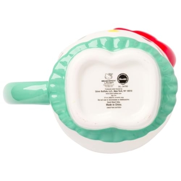 Hello Kitty Holiday Tree Dress 3D Sculpted Mug - 20 Oz