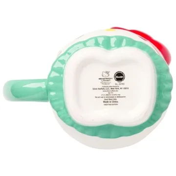 Hello Kitty Holiday Tree Dress 3D Sculpted Mug - 20 Oz