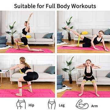 EILISON FIRMHOLD Handle Vibration Plate Exercise Machine for Lymphatic Drainage- Whole Body Workout Vibration Platform 350lbs for Beginners & Recovery, Body Shape Machine for Tonning (Resistance Band)