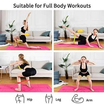 EILISON FIRMHOLD Handle Vibration Plate Exercise Machine for Lymphatic Drainage- Whole Body Workout Vibration Platform 350lbs for Beginners & Recovery, Body Shape Machine for Tonning (Resistance Band)