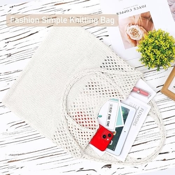 Ayieyill Women’s Crochet Tote Bag for Summer Style