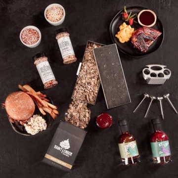 Grill Master Crate with Premium BBQ Accessories and Rubs