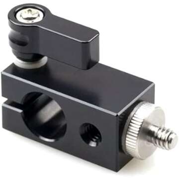 SMALLRIG 1/4" to 1/4" Male Threaded Screw Adapter Double Head Stud for Camera Cage Monitor LED Microphone, Pack of 2-828