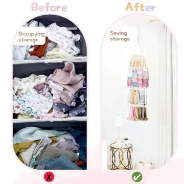 Stylish POVETIRE Headband Holder for Baby Accessories