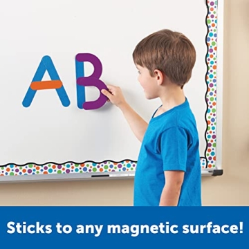 Giant Magnetic Letter Construction for Early Learners