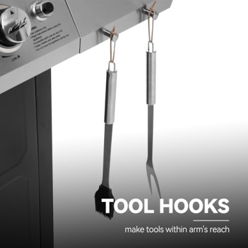 Royal Gourmet 4-Burner Propane Gas Grill for BBQ