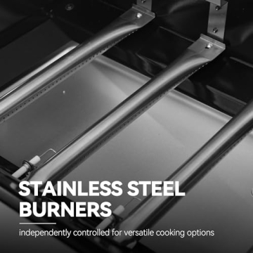 Royal Gourmet 4-Burner Propane Gas Grill for BBQ