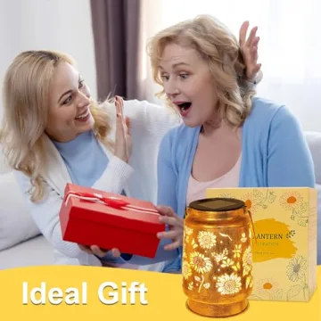 Sunflower Solar Lanterns for Outdoor Decor and Gifts