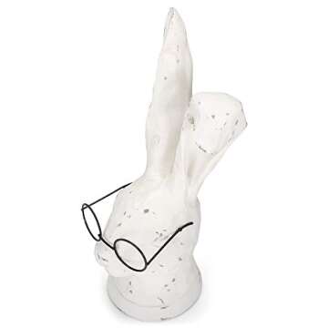Raz Distressed Rabbit Floppy Ears Decorative Figurine