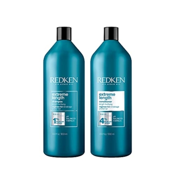 REKEN Extreme Length Shampoo & Conditioner Set | Biotin Infused Hair Care for Length & Strength