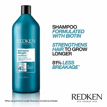 Redken Extreme Length Shampoo for Hair Growth & Strength