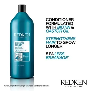 Redken Extreme Length Shampoo for Hair Growth & Strength