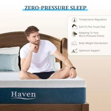 EGOHOME 12 Inch Queen Memory Foam Mattress in a Box