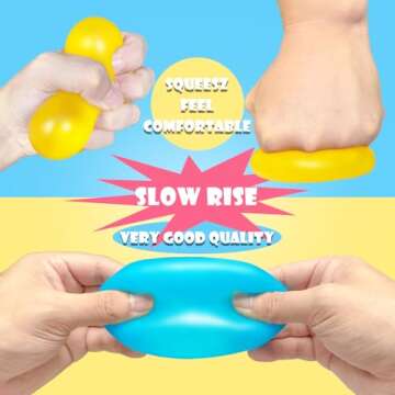 Glow Stress Cube Set - Sensory Squeeze Toy for All Ages