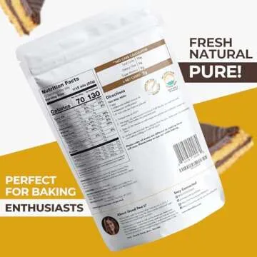 Good Dee's Keto Yellow Snack Cake Mix, Gluten Free, No Added Sugar, Gluten Free, Grain-Free, Soy-Free, Diabetic, Atkins & WW Friendly (2g Net Carbs, 12 Serving)